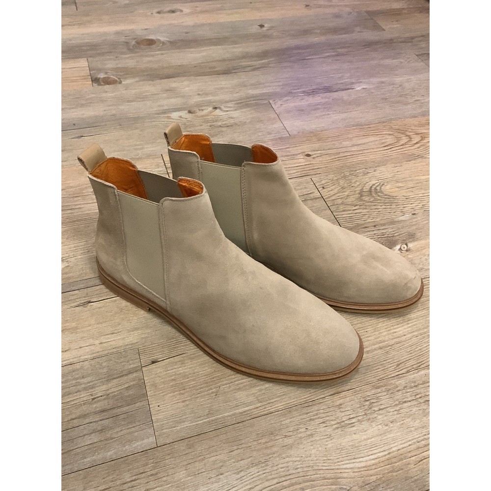 Chelsea boot Tan Suede Boots All For Nothing ASOS Leather